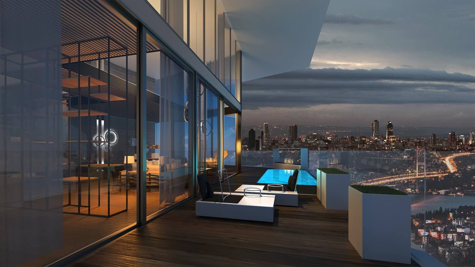 architectural-design-architecture-blue-534119